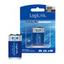 LogiLink Batería Ultra Power Alkaline 9V, 1 unidad en Blíster