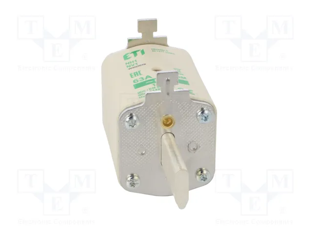 ETI POLAM Fusible NH1 de Cartucho Cerámico 63A 690VAC aM