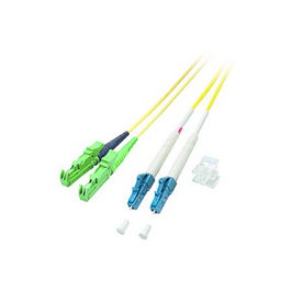 EFB Elektronik Cable de fibra óptica Duplex E2000/APC-LC OS2 3m Amarillo