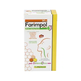 PINISAN Farimpol Direct Spray 30 ml - Spray Bucal para la Garganta con Propóleo y Extractos de Plantas (Agrimonia, Erisimo) - Alivia Irritaciones y Proporciona Frescor