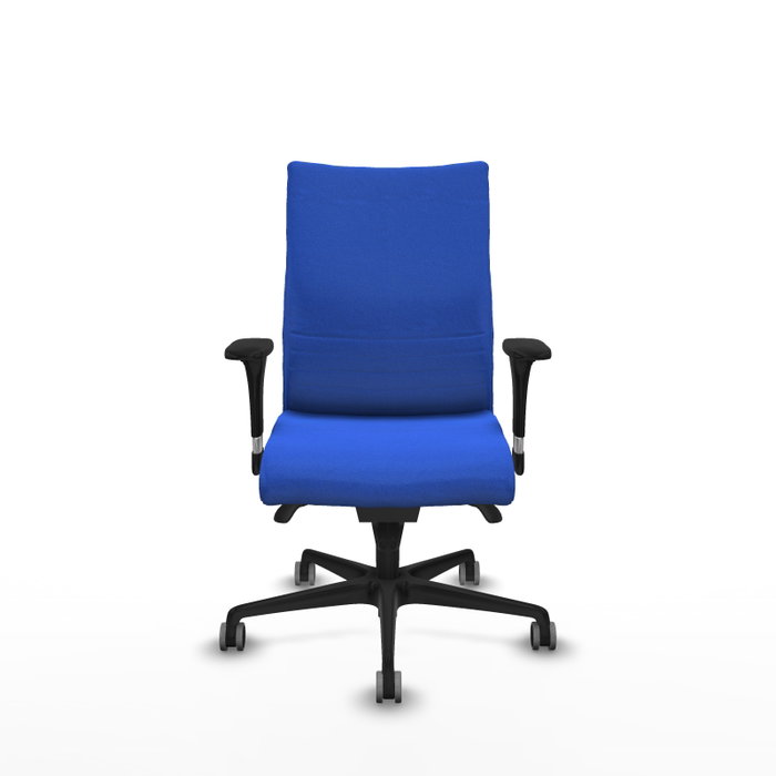 PIQUERAS Y CRESPO Silla Albacete confidente con mecanismo Sincro, Azul PIQUERAS Y CRESPO Silla Albacete confidente con mecanismo Sincro, Azul