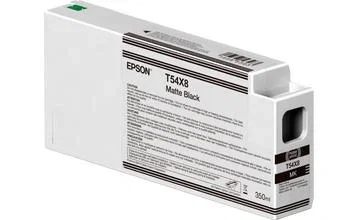 Epson T54X80N Cartucho de Tinta Negro Mate 350ml UltraChrome HDX/HD Epson T54X80N Cartucho de Tinta Negro Mate 350ml UltraChrome HDX/HD