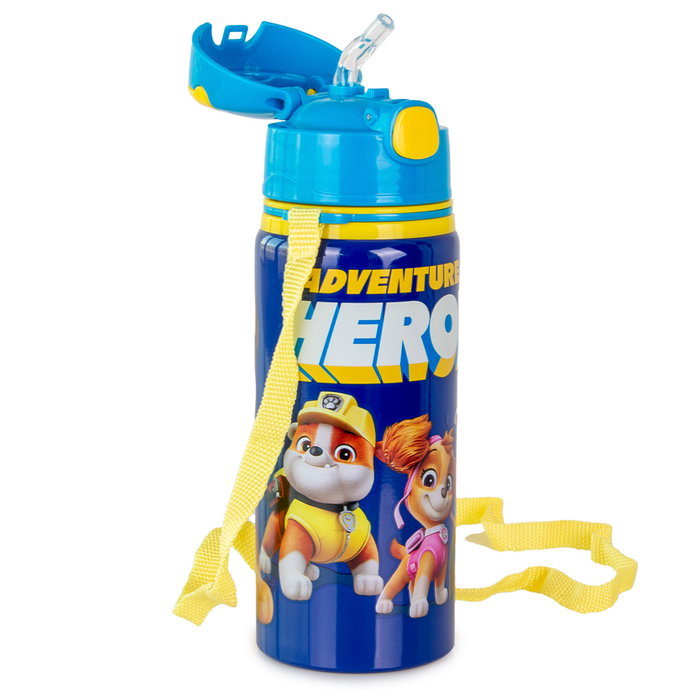 Kids Licensing Botella con Asa Paw Patrol 600 ml Patrulla Canina Aluminio Azul Kids Licensing Botella con Asa Paw Patrol 600 ml Patrulla Canina Aluminio Azul