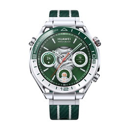 Huawei WATCH Ultimate 2 March-B39 Smartwatch GPS 4G eSIM Cerámico y Metal Verde con Banda Fluoroelastomero, AMOLED, 80.5 g, 150 m Res al Agua, 11 Días Batería
