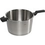 Fissler Vitaquick Premium Olla Express 8,0 l con Cesta de Vapor, 3 piezas, 28 cm