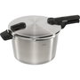 Fissler Vitaquick Premium Olla Express 8,0 l con Cesta de Vapor, 3 piezas, 28 cm