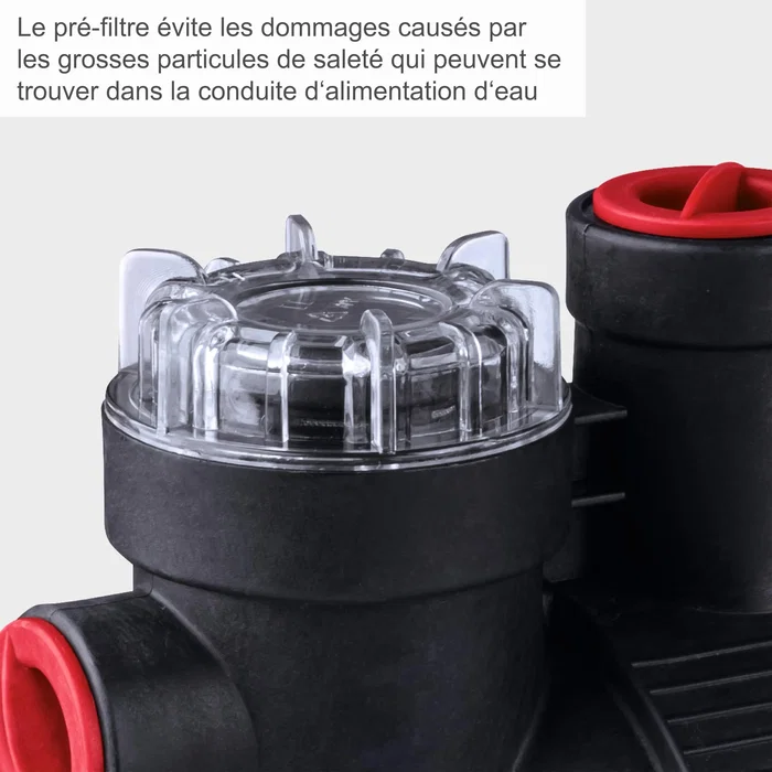 Scheppach Bomba de agua doméstica GP1100JETLCD