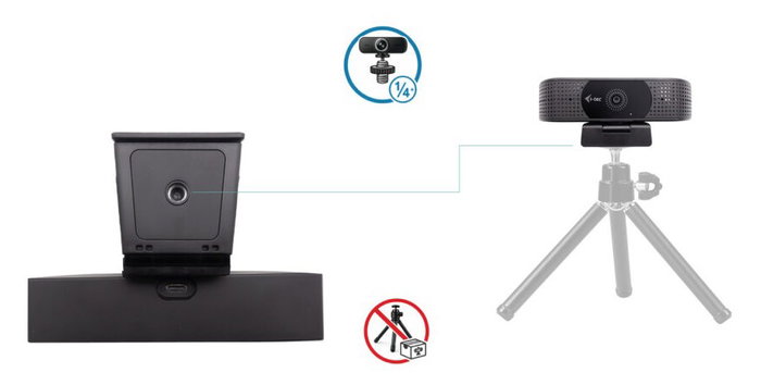 I-Tec SOLOMON 500 4K PDAF Webcam I-Tec SOLOMON 500 4K PDAF Webcam