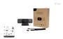 i-tec SOLOMON 500 Cámara Web 4K Ultra HD 8.29MP con Autofoco PDAF, Plug & Play USB, 2 Micrófonos, Negro - Ideal para Videoconferencias y Presentaciones
