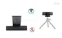 i-tec SOLOMON 500 Cámara Web 4K Ultra HD 8.29MP con Autofoco PDAF, Plug & Play USB, 2 Micrófonos, Negro - Ideal para Videoconferencias y Presentaciones