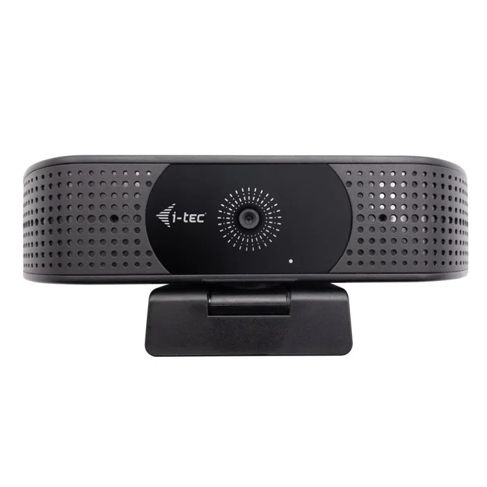 i-tec SOLOMON 500 Cámara Web 4K Ultra HD 8.29MP con Autofoco PDAF, Plug & Play USB, 2 Micrófonos, Negro - Ideal para Videoconferencias y Presentaciones