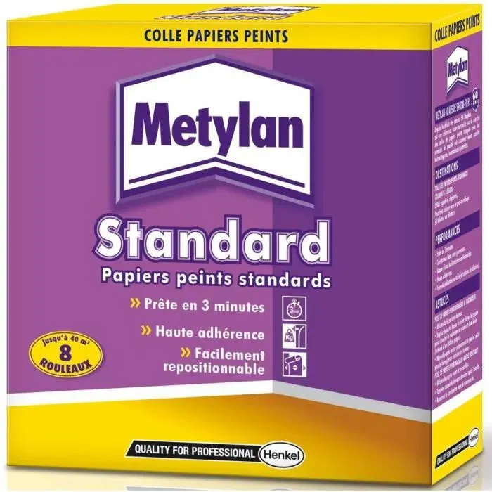 Metylan MET3178040379749 Pegamento para Papel Pintado Universal - Paquete de 250 g