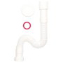 Gifont Tubo flexible 1 pulgada blanco