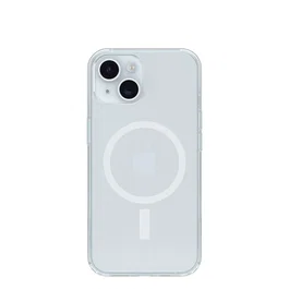 OtterBox Symmetry Clear para MagSafe Series para Apple iPhone 16e/15/14/13, Transparente