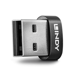 Lindy Adaptador USB 2.0 de USB-C a USB-A Negro 41884