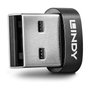 Lindy Adaptador USB 2.0 de USB-C a USB-A Negro 41884