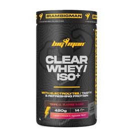 BIGMAN ISO CLEAR WHEY 420 g Frutas del bosque-fresa
