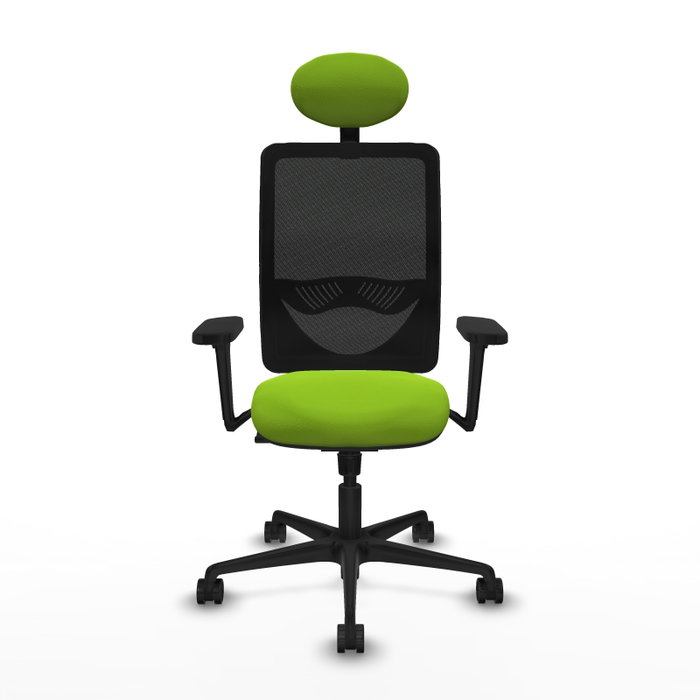PIQUERAS Y CRESPO Silla de oficina Zulema con mecanismo Sincro, Pistacho y Negro PIQUERAS Y CRESPO Silla de oficina Zulema con mecanismo Sincro, Pistacho y Negro