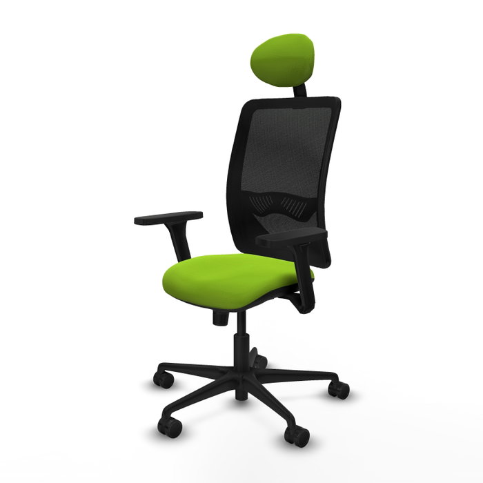 PIQUERAS Y CRESPO Silla de oficina Zulema con mecanismo Sincro, Pistacho y Negro PIQUERAS Y CRESPO Silla de oficina Zulema con mecanismo Sincro, Pistacho y Negro