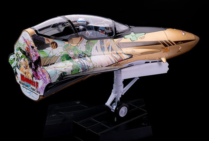 Macross Frontier Maqueta MF-98: minimum factory Fighter Nose Collection YF-29 GALAXY SET 34 cm