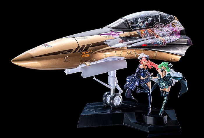 Macross Frontier Maqueta MF-98: minimum factory Fighter Nose Collection YF-29 GALAXY SET 34 cm