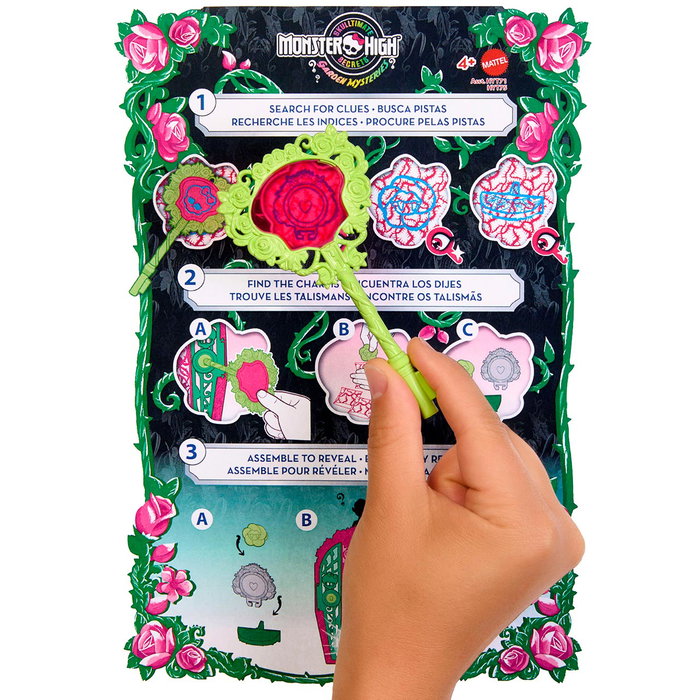 Monster High Muñeca Venus McFlytrap con Set Armario Skulltimate Secrets - Jardín Misterioso Midnight Garden Hyt75, Juego de Revelación con Sorpresas, Edad +4 años, Idioma Español Monster High Muñeca Venus McFlytrap con Set Armario Skulltimate Secrets - Jardín Misterioso Midnight Garden Hyt75, Juego de Revelación con Sorpresas, Edad +4 años, Idioma Español