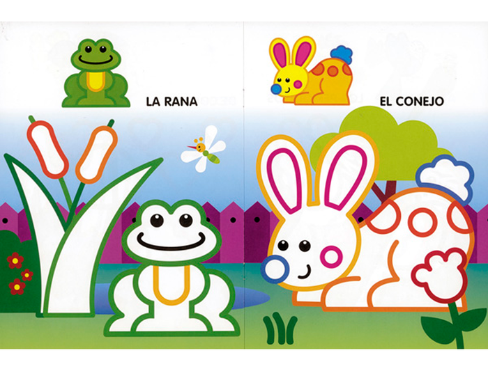 Susaeta Cuaderno para Colorear Mis Amigos 12 Páginas 20x27 cm