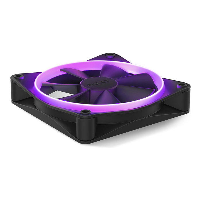 NZXT F120 RGB RF-R12SF-B1 Ventilador 120mm PC Negro RGB 500-1800 RPM 4 Pines