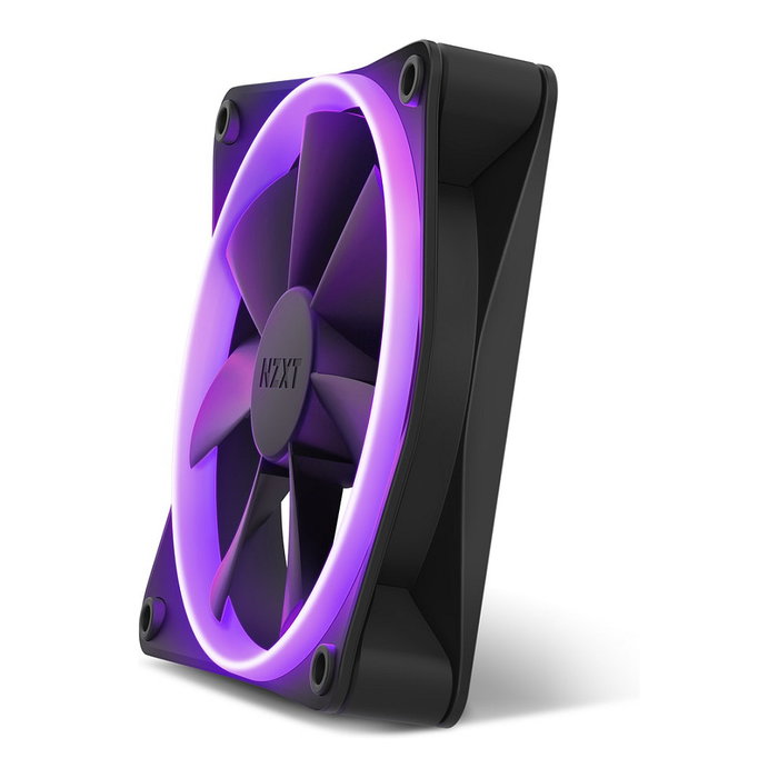 NZXT F120 RGB RF-R12SF-B1 Ventilador 120mm PC Negro RGB 500-1800 RPM 4 Pines