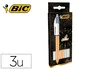 Bic Set de Regalo 50 Aniversario con 2 Bolígrafos 4 Colores Oro Mate y 1 Shine Plata