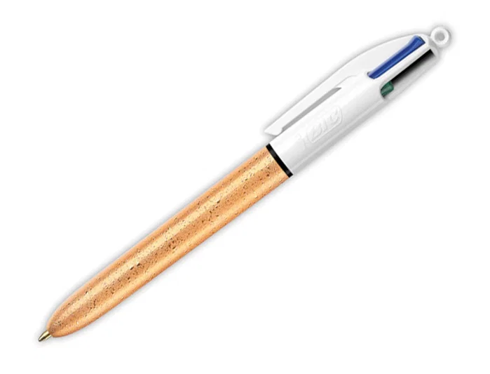 Bic Set de Regalo 50 Aniversario con 2 Bolígrafos 4 Colores Oro Mate y 1 Shine Plata