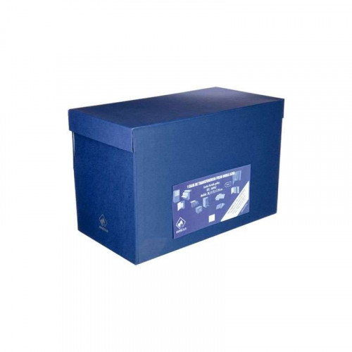 Mariola Caja de Transferencia Folio Doble Lomo Geltex Azul Mariola Caja de Transferencia Folio Doble Lomo Geltex Azul