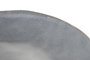 DKD Home Decor Plato de Gres Esmaltado Azul Celeste