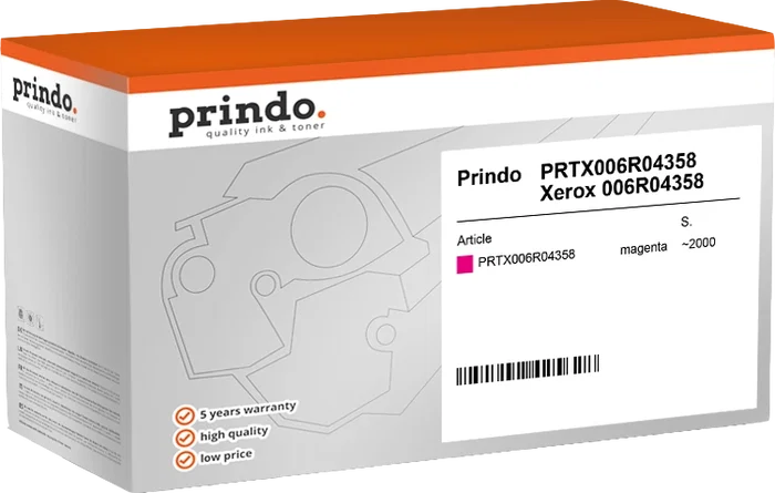 Prindo Tóner magenta PRTX006R04358 Classic Prindo Tóner magenta PRTX006R04358 Classic