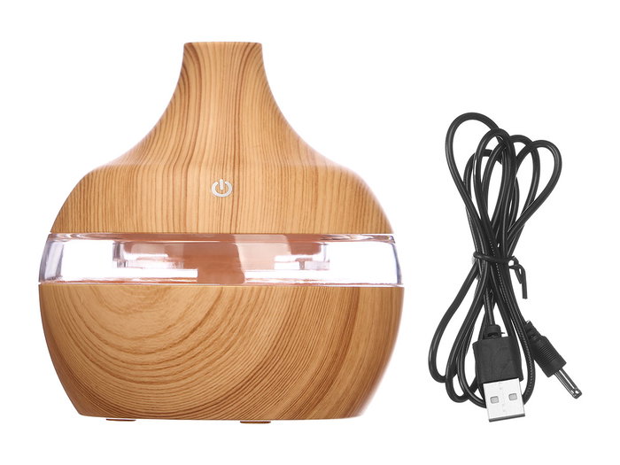 Acorde Humidificador Redondo Eléctrico Color Madera 11.5x11.5x11.5 cm (Set de 12) Acorde Humidificador Redondo Eléctrico Color Madera 11.5x11.5x11.5 cm (Set de 12)