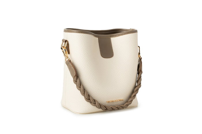 Vince Camuto Bolso Venice Beige Mink Piel de Polivinilo Vince Camuto Bolso Venice Beige Mink Piel de Polivinilo