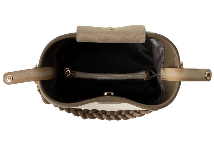 Vince Camuto Bolso Venice Beige Mink Piel de Polivinilo Vince Camuto Bolso Venice Beige Mink Piel de Polivinilo