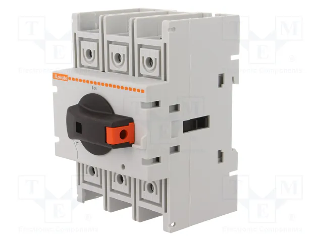 LOVATO ELECTRIC Interruptor de aislamiento GA 3 polos 125A