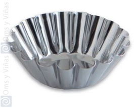 Molde Kougloff 8 cm en Acero Inoxidable para Hornear - Moldes de Cocina