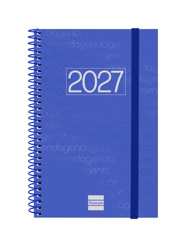 Finocam Agenda Anual 2027 Espiral Basic Year Azul Finocam Agenda Anual 2027 Espiral Basic Year Azul