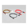 DeLOCK 63921 Adaptador de Bandeja SATA a eSATA y USB para 5 V / 12 V, Incluye Cables SATA y USB, para Slotblech Interno