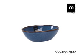 La Mediterranea Bol Aperitivo Oval PICA-PICA Azul
