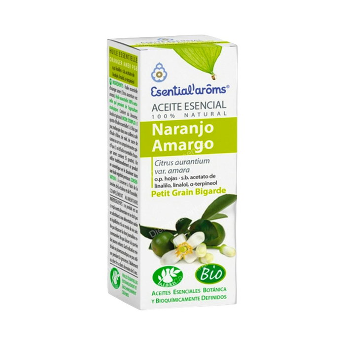 ESENTIAL AROMS Aceite Esencial Naranjo Amargo Hojas 100 ml ESENTIAL AROMS Aceite Esencial Naranjo Amargo Hojas 100 ml
