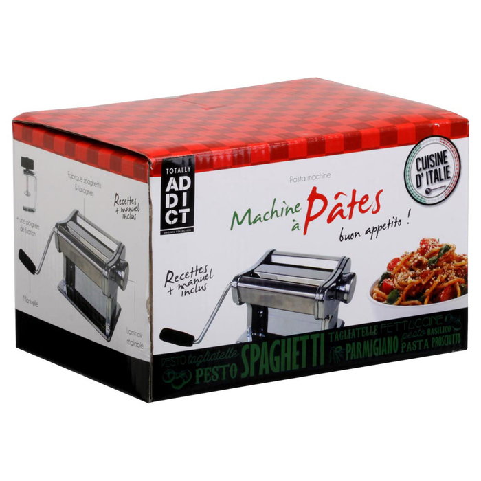 Totally Addict Máquina para Pasta y Fondant con Soporte Fijación Mesa Encimera 19,5x14,5x12 cm
