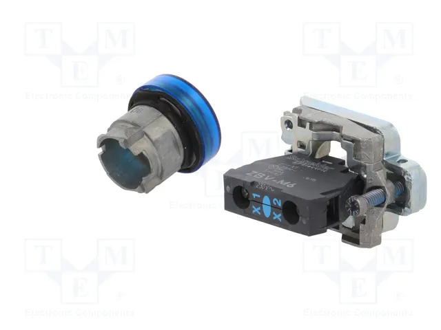 SCHNEIDER ELECTRIC Lámpara de control Harmony XB4 azul 22mm
