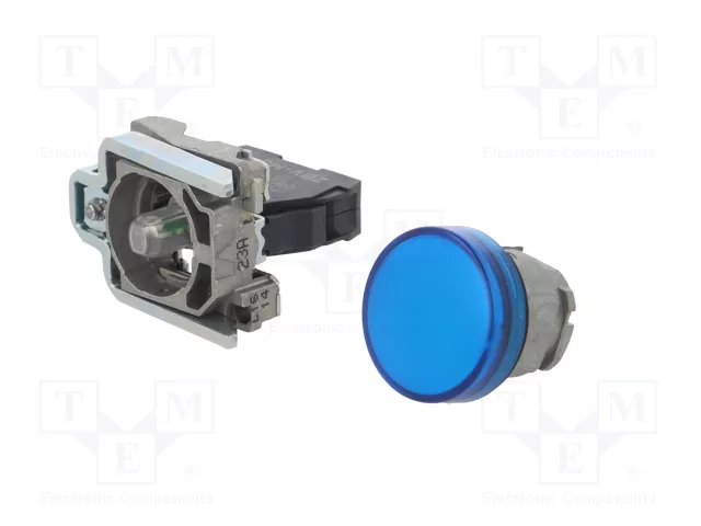 SCHNEIDER ELECTRIC Lámpara de control Harmony XB4 azul 22mm
