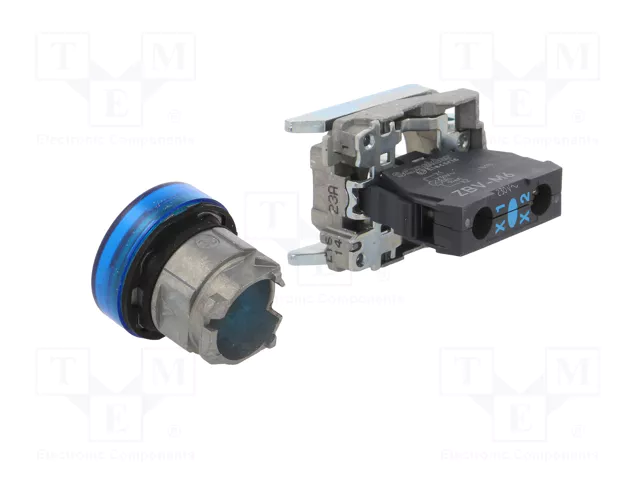 SCHNEIDER ELECTRIC Lámpara de control Harmony XB4 azul 22mm