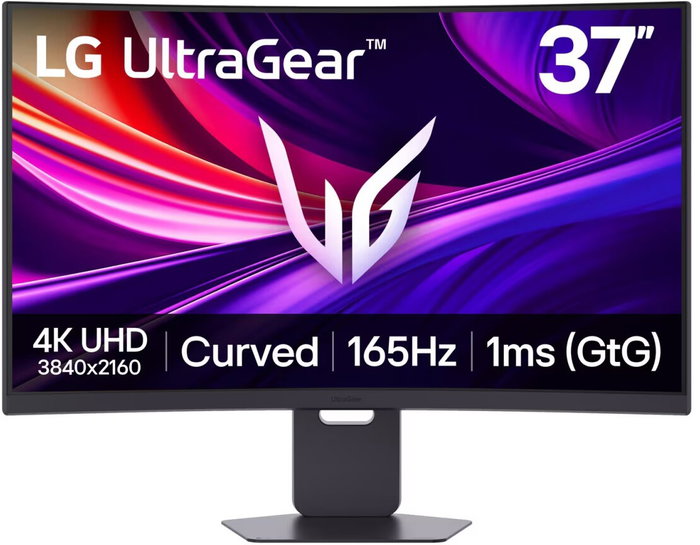 LG UltraGear 37G800A-B Monitor Gaming 37 pulg 4K 165 Hz VA Curvo