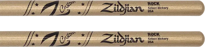 Zildjian Baquetas Z Custom Le Rock Gold Chroma Edición Limitada