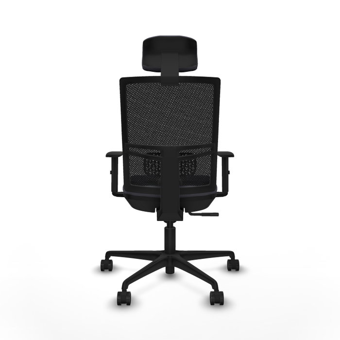 PIQUERAS Y CRESPO Silla de oficina Yunquera con mecanismo Sincro, Gris oscuro PIQUERAS Y CRESPO Silla de oficina Yunquera con mecanismo Sincro, Gris oscuro